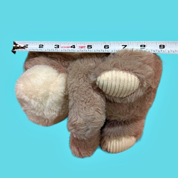 Spark Create Imagine Gray Donkey Plush Stuffed Animal Rattle Crinkle Ears 9 Inch - Picture 8 of 8